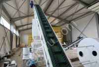 Ленточный транспортер зерна