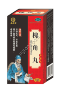 Пилюли Хуай Цзяо Вань (Huai Jiao Wan) 36 гр, 2 бутылки