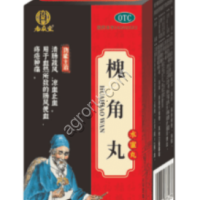 Пилюли Хуай Цзяо Вань (Huai Jiao Wan) 36 гр, 2 бутылки