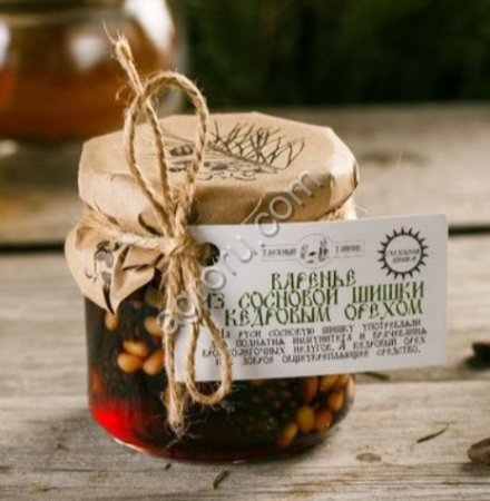 Варенье из КЕДРОВОЙ шишки, 240 г,