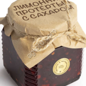 Лимонник с сахаром протерт. 300 гр,
