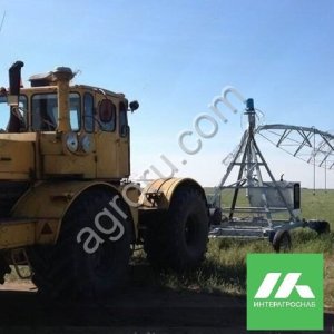 Круговая быстроперемещаемая дождевальная машина 250 метров, на пневмо-домкратах