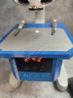 Столик нагревательный электронный с настройкой температуры и подсветкой СНЭНТ Велес-Зоо 12В