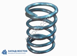 Пружина заслонок стола дозатора