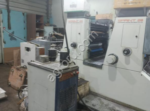 Листовая двухцветная печатная машина формата B2