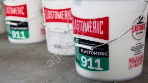 Elastomeric 911 (20 кг) RAL 9003 - мастика для гидроизоляции ангаров