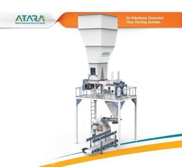 Двухпозиционная Весовыбойная Машина Упаковки Муки 25-50 кг.