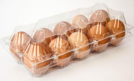 Упаковка для куриных и перепелиных яиц