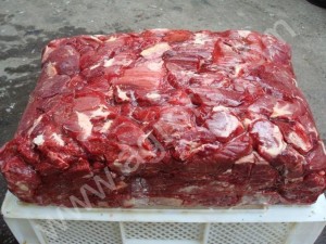 Мясо молодых бычков,коров,охл., блочка в/с,1 сорт,односорт
