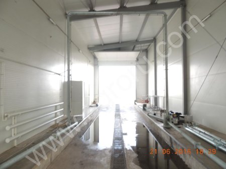 Дезинфекционный барьер для автотранспорта, Дезбарьр