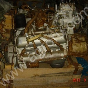 Двигатель кпп Урал ЗиЛ бензиновый в сборе с хранения