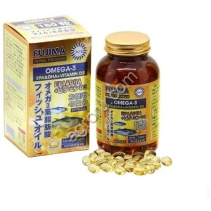 Комплекс из жира тюленя/DPA+DNA+EPA+Vitamin E 120/30 дн, Япония,