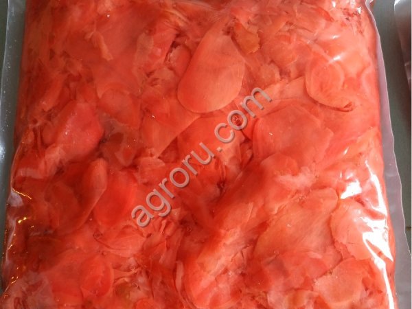 Имбирь маринованный розовый, белый