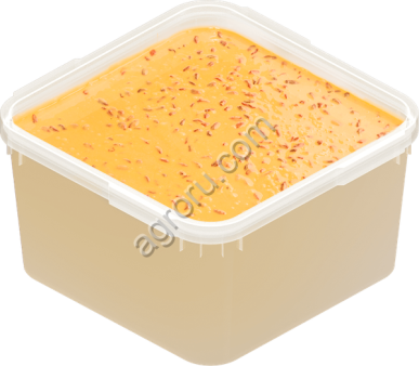 Медовый десерт Кремовый с Ягодой Годжи