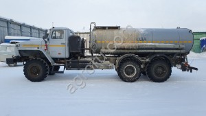 АЦПТ-10 Урал-водовозка питьевая, нержавейка, термос, 2013г.в. Полный капремонт. ОТС!!!