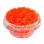 Икра форели свежая слабой соли аквакультура, искусственного разведения