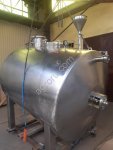 Котел варочный для варенья горизонтальный