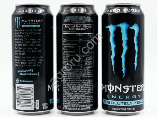 Напиток энергетический Monster Energy Absolutely Zero BLUE