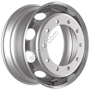 Диск колесный 8.25*22.5 ET152.5 10*335 D281 Accuride (KRONPRINZ) Грузовой автомобиль серебристый КД с вент., (арт.: RZB36374OE)