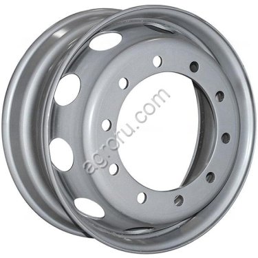 Диск колесный 6.75*17.5 ET145 10*225 D176 (уп) SRW Трал серебристый КД с вент., (арт.: 3176775)