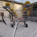 Грабли-ворошилки 9 колес ПРОК 6/9К