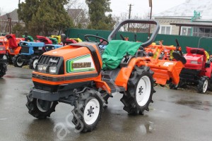 ЯПОНСКИЙ МИНИ-ТРАКТОР HINOMOTO CX16D