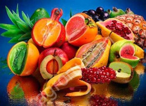 Фрукты экзотические.