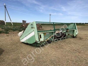 Жатка для уборки подсолнечника псп-10 (klever 5600