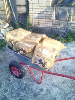 Дрова в сетках