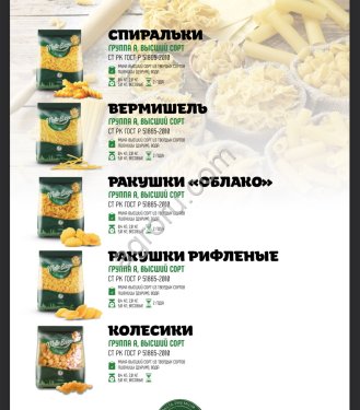 макароны категория А