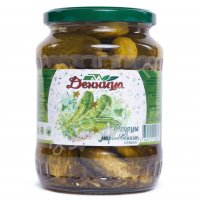 Огурцы маринованные ТМ Денница 1.8