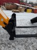 Вилы паллетные для поддонов 4 тонны для телескопического погрузчика Диечи Dieci Грузоподъёмность - 4