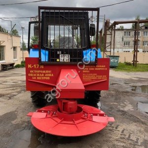 Кусторез косилка К-1.7М навесной на трактор МТЗ и другие