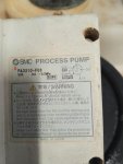 Насос SMC PA3210-F03 мембранный пневмо
