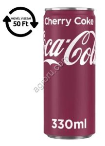coca cola 0,33л Вишня ЕС