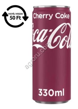 coca cola 0,33л Вишня ЕС