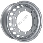 Диск колесный 11.75*22.5 ET0 10*335 D281 (14/6) Asterro усиленный серебристый (22115А) с вент., (арт.: 22115А)