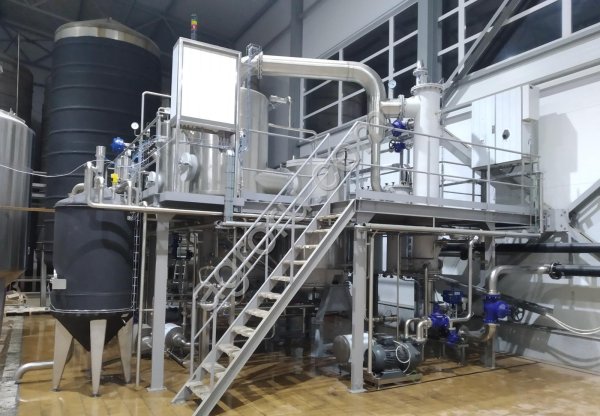 Модернизация вакуум-выпарных установок Виганд (Wiegand) -4000(8000))