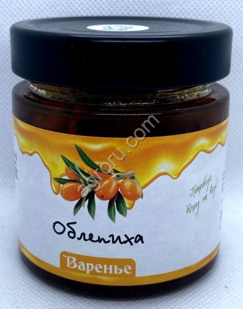 Варенье из дикорастущей лесной облепихи / ДАРЫ-ЮГРЫ-ХМАО / 200 гр