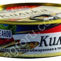 Килька черноморская обжаренная в т/с гр. 240