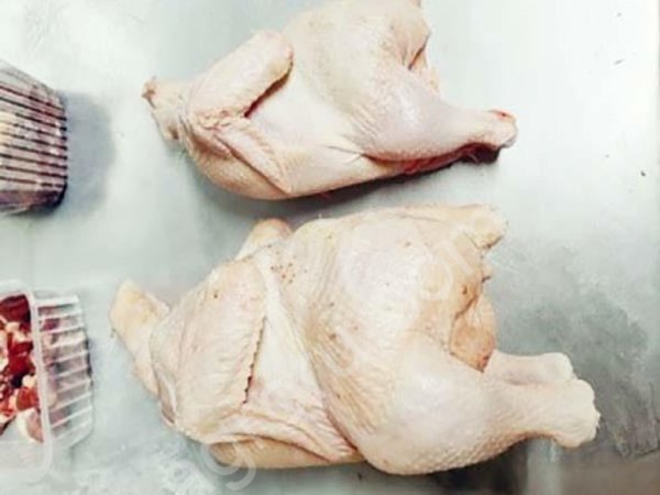 Охлажденное мясо курицы