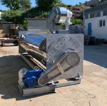 Сушильный барабан для рыбной и костной муки, жома