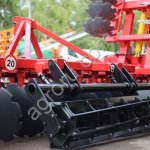 Борона дисковая двухрядная 2,4х2 навесная