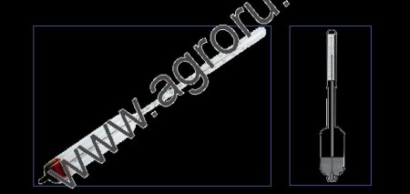 Ареометр для молока с термометром