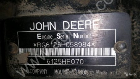 Двигатель John Deere