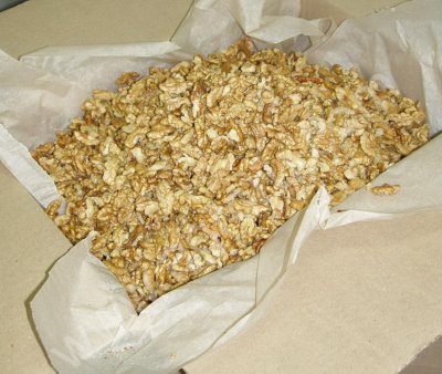 Грецкий орех бабочка белый
