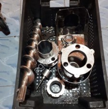 Пресс для механической обвалки рыбы и мяса
