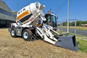 Бетоносмеситель с самозагрузкой YNIX QGMC4000 (16м3час)