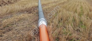 Плоскосворачиваемый магистральный напорный рукав / буксируемый шланг