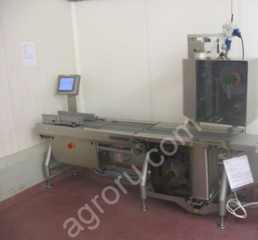 Автоматический весовой этикетировочный комплекс Bizerba GLMi 100.